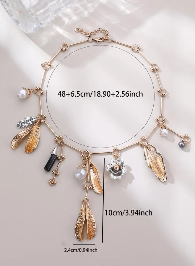 Take Two  Gold Pendant Necklace for Women | Best Price UAE